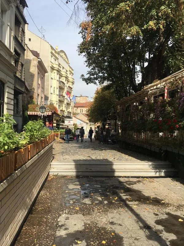 Walking In Belgrade