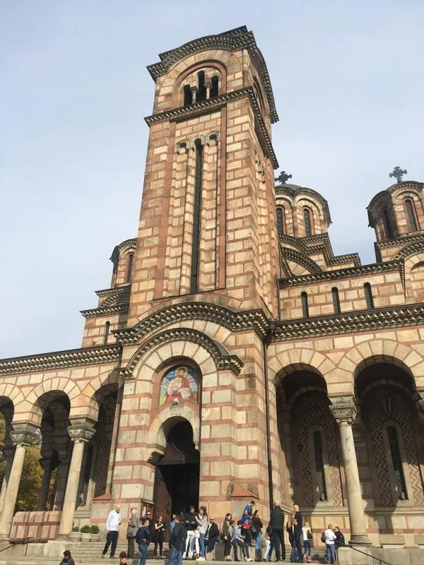 Walking in belgrade