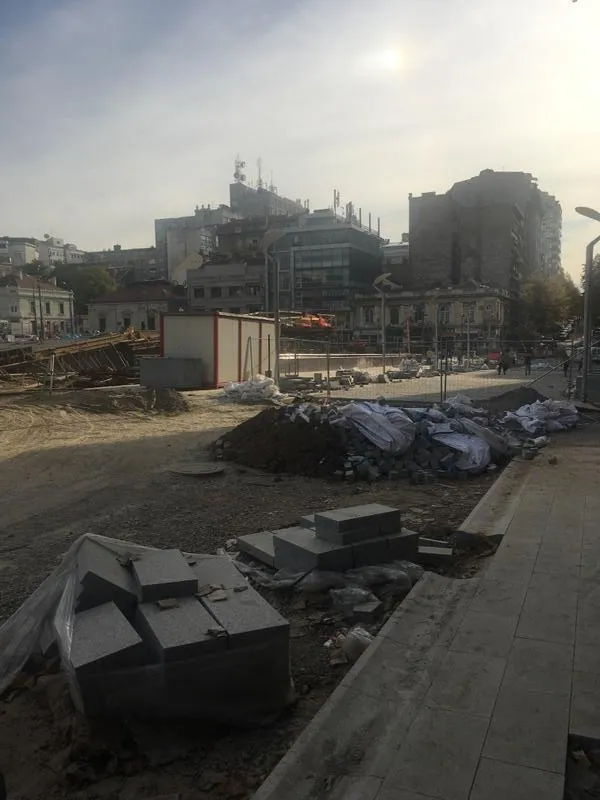 Walking in belgrade