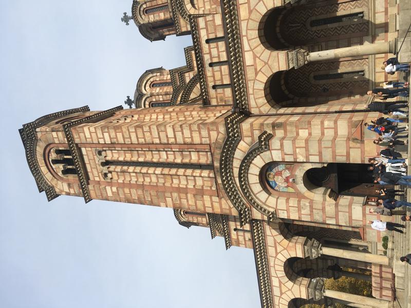 Walking in belgrade