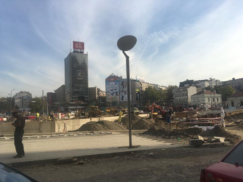 Walking in belgrade